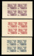Oltremare - Siria - 1955 - Eufrate (Block 29/31) - Tre Foglietti - Gomma Integra (con Traccia Di Linguella In Alto A Des - Autres & Non Classés