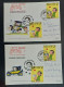 GASTON LAGAFFE / PHILATÉLIE DE LA JEUNESSE 1992 / LOT DE 10 DOCUMENTS - Philabédés (comics)