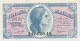 Billet Républica Espanola Ministério De La Hacienda (Marianne) 50 Cent N°A4006849 émision 1937 - 1-2 Pesetas
