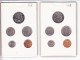 Monnaie Royale De Belgique 1972 Koninklijke Munt Van België. 2 Cartes De 5 Pièces Non Circulées - FDC, BU, Proofs & Presentation Cases