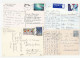 4 Diff FINLAND Postcards To GB  Views Postcard Stamps Cover - Covers & Documents