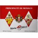 Monaco, Albert II, Coffret 1c. à 2€, BU, 2017, MDP, FDC - Mónaco