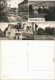 Hildburghausen Friedenspark, Panorama-Ansicht, Bahnhofshotel  1968 - Hildburghausen