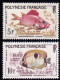 Polynesie YT 18/21 Poissons Des Coraux N** MNH 2 Scans - Ungebraucht