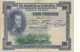 CRBS1062 BILLETE ESPAÑA 100 PESETAS 1925 CON RESELLO USADO - Otros & Sin Clasificación