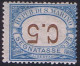 S. Marino 1925 (sm08) Segnatasse 5c Cifra Capovolta (S.19a, Cat. 400) Con Impercettibile Linguella. - Unused Stamps