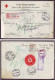 DENMARK 1917 RED CROSS RETURN Reg Censor Cover,Health, Copenhagen-Russia-Copenhagen(**) RARE - Brieven En Documenten