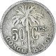Monnaie, Congo Belge, 50 Centimes, 1925 - 1910-1934: Albert I