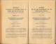 Chemins De Fer D'Alsace Et De Lorraine - Livret: Statuts Des Cheminaux Retraités 1937 (Caisses De Retraites) - Railway