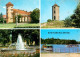 73081109 Rheinsberg Schloss Jetzt Sanatorium Leuchtturm Springbrunnen Rheinsberg - Zechlinerhütte