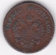 Royaume De Lombardie-Vénétie. 10 Centesimi 1852 V Venise . Franz Joseph I, En Cuivre - Lombardien-Venezia