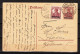 DANZIG 1920,Postkarte.15 Pf. Germania + 15 Pf Germania Gestempelt DANZIG 3.10.20.(D3764) - Entiers Postaux