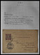 1906 PORTUGAL AZORES AÇORES HORTA TO POTSDAM GERMANY KING CARLOS I  20 Rs ROSE WITH POSTMARK + ARRIVAL MARK SEE DETAILS - Horta