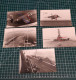 LOT DE 5 RETIRAGES PHOTOS APPONTAGES DECOLLAGES  AVIONS,  SUR PORTE AVION, AERONAVALE, AVIATION (5) - Aviation