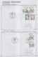 Greenland Sonderstempel 2007 4 Covers (GD176) - Forschungsstationen & Arctic Driftstationen