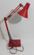 61193 Lampada Da Tavolo Vintage Anni 70 - Targetti Twist T1 - Rosso - Lantaarns & Kroonluchters