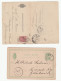 1893- 1910  ODENSE Denmark LETTERCARD Postal STATIONERY CARDS  With OMB Copenhagen TPO Pmks Cover Stamps - Ganzsachen