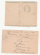 1903? - 1911 VEILE Denmark Postal STATIONERY WRAPPER & CARD Cover Stamps - Ganzsachen