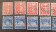 Delcampe - SVIZZERA SWITZERLAND FROM 1862 HELVETIA TO 1960 BIG STOCK MIX SERVICE AIRMAIL PRO JUVENTUE FRAGMANT 90 SCANNERS -- GIULY - Collections