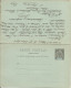 REUNION - POSTAL STATIONERY - PC WITH PAID ANSWER SENT TO PARIS - RESPONSE PC NOT USED - FRENCH SEA POST - 1904  - Brieven En Documenten