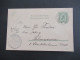 1907 Österreich / Tschechien GA K1 Machov * Machau Und Ank. KOS Kreisobersegmentstempel Lehmwasser Kr. Waldenburg Schles - Cartoline