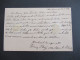 1907 Österreich / Tschechien GA K1 Machov * Machau Und Ank. KOS Kreisobersegmentstempel Lehmwasser Kr. Waldenburg Schles - Briefkaarten