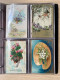 Delcampe - 68 Cpa Gaufrées-- 68 Embossed Vintage Postcards - Collezioni E Lotti