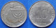 ISRAEL - 10 Agorot JE 5764 (2004AD) "Menorah" KM# 158 Monetary Reform (1985) - Edelweiss Coins - Israël