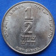 ISRAEL - 1/2 New Sheqel JE 5777 (2017AD) "Lyre" KM# 159 Monetary Reform (1985) - Edelweiss Coins - Israel