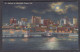 115012/ TAMPA, Skyline By Moonlight - Tampa