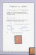 [** SUP] N° 435A, 20F Orange Jaunâtre, Joli Centrage - Certificat Photo FNIP - Cote: 500€ - 1936-1951 Poortman