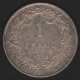 BELGIUM - 1 FRANC 1913 French -SILVER- - 1 Franc