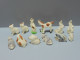 Delcampe - -12 ANCIENS ANIMAUX CERAMIQUE OBJETS ISSUS TIRETTES DE FRAIRIE COLLECTION    E - Other & Unclassified