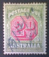 Australia, Scott #J66, Used(o), 1938 Postage Due, 2d, Green And Carmine - Gebruikt