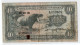 Billet, Rwanda Et Burundi, Dix Francs 1960 Banque D'emission Du Rwanda Et Du Burundi HIPPOPOTAME RARE - Rwanda