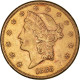 Monnaie, États-Unis, Liberty Head, $20, Double Eagle, 1888, U.S. Mint, San - 20$ - Double Eagles - 1877-1901: Coronet Head (Tête Couronnée)