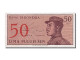 Billet, Indonésie, 50 Sen, 1964, NEUF - Indonesia