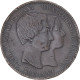 Belgique, Jeton, Mariage Duc-Duchesse De Brabant, 1853, TTB, Bronze - Andere & Zonder Classificatie