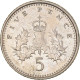 Monnaie, Grande-Bretagne, Elizabeth II, 5 Pence, 2000, TTB+, Cupro-nickel - 5 Pence & 5 New Pence