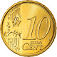 Espagne, 10 Euro Cent, 2010, Madrid, FDC, Laiton, KM:1147 - Espagne