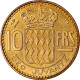 Monnaie, Monaco, 10 Francs, 1950, FDC, Aluminium-Bronze, Gadoury:139, KM:E24 - 1949-1956 Anciens Francs