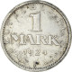 Monnaie, Allemagne, République De Weimar, Mark, 1924, Stuttgart, TB+, Argent - 1 Mark & 1 Reichsmark