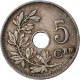 Monnaie, Belgique, 5 Centimes, 1922, TB, Cupro-nickel, KM:67 - 5 Centimes