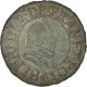 Monnaie, France, Henri III, Denier Tournois, 1583, Paris, TB+, Cuivre - 1574-1589 Henry III