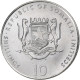Monnaie, Somalie, 10 Shillings / Scellini, 2000, FDC, Nickel Clad Steel, KM:101 - Somalië