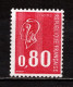 France N° 1816c**, N° Rouge - 270 -, Superbe - 1971-1976 Marianne De Béquet