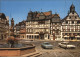 72439728 Butzbach Marktplatz Brunnen Fachwerkhaeuser Butzbach - Butzbach