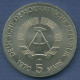 DDR 5 Mark 1970 Wilhelm Conrad Röntgen, J 1530 St (m3827) - 5 Mark