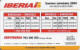 Spain - GlobalOne - Iberia Timetable, Summer Schedules 2000, No Expiry, Remote Mem. Mint - Other & Unclassified