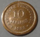 GUINÉE PORTUGAISE 10 CENTAVOS 1933 SUP - Guinea-Bissau